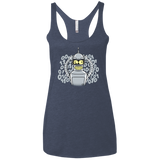 T-Shirts Vintage Navy / X-Small The Bender Joke Women's Triblend Racerback Tank