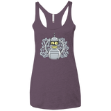 T-Shirts Vintage Purple / X-Small The Bender Joke Women's Triblend Racerback Tank