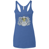 T-Shirts Vintage Royal / X-Small The Bender Joke Women's Triblend Racerback Tank