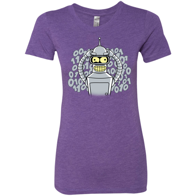 T-Shirts Purple Rush / S The Bender Joke Women's Triblend T-Shirt