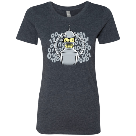 T-Shirts Vintage Navy / S The Bender Joke Women's Triblend T-Shirt