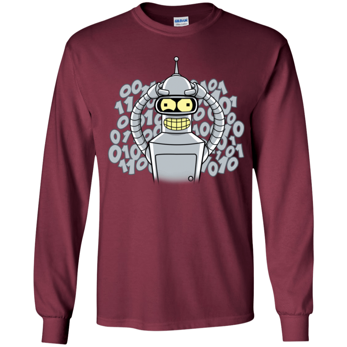 T-Shirts Maroon / YS The Bender Joke Youth Long Sleeve T-Shirt