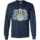 T-Shirts Navy / YS The Bender Joke Youth Long Sleeve T-Shirt