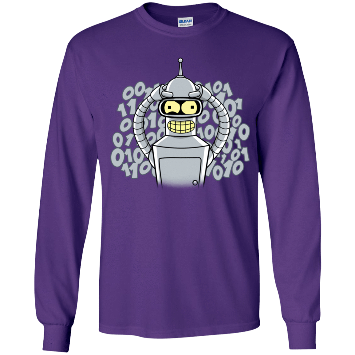 T-Shirts Purple / YS The Bender Joke Youth Long Sleeve T-Shirt