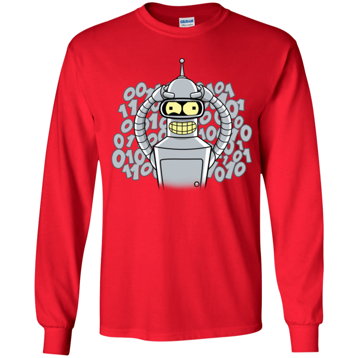 T-Shirts Red / YS The Bender Joke Youth Long Sleeve T-Shirt