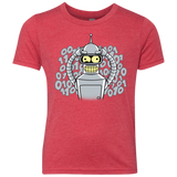 T-Shirts Vintage Red / YXS The Bender Joke Youth Triblend T-Shirt