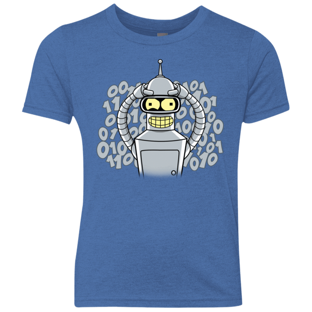 T-Shirts Vintage Royal / YXS The Bender Joke Youth Triblend T-Shirt