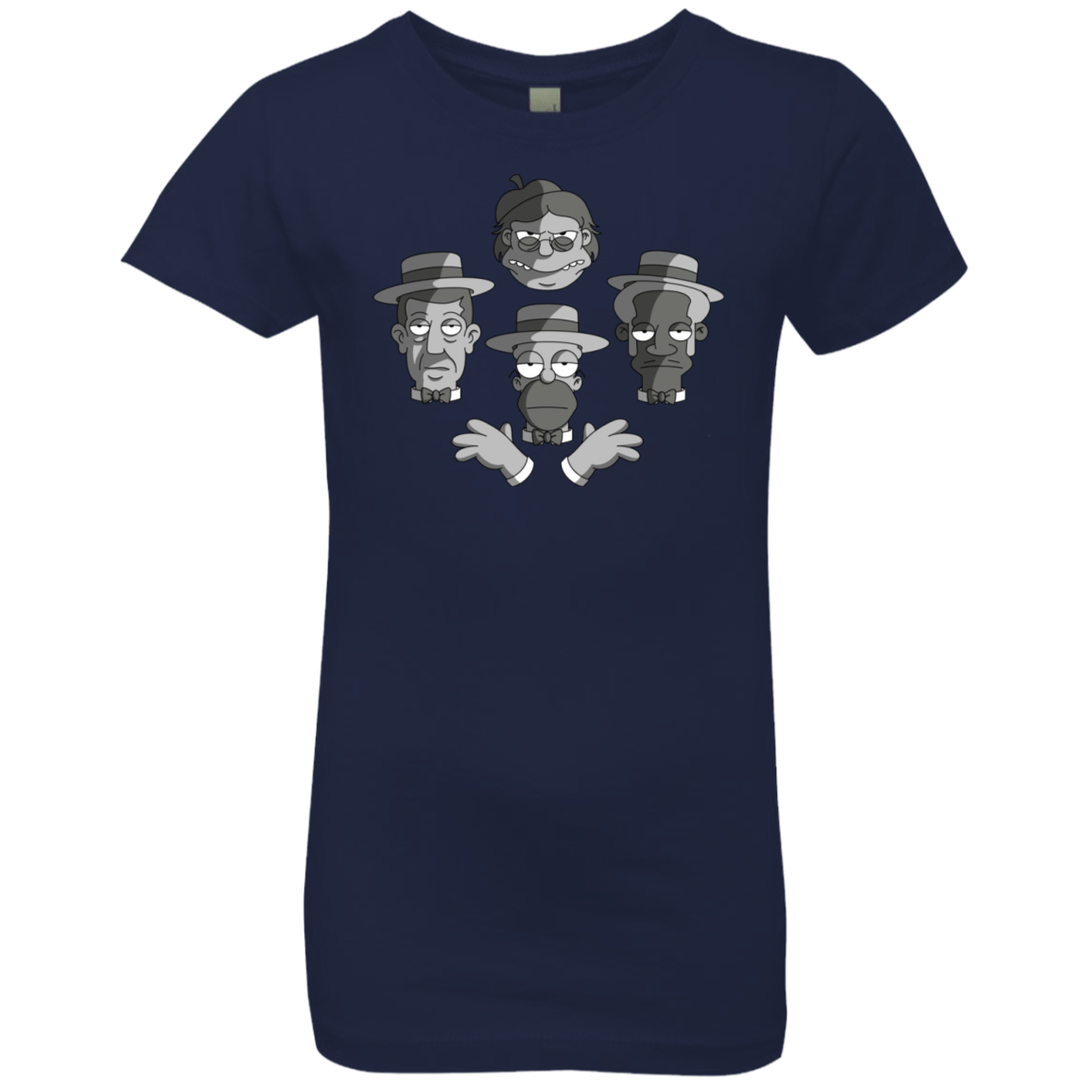 T-Shirts Midnight Navy / YXS The Besharps Rhapsody Girls Premium T-Shirt