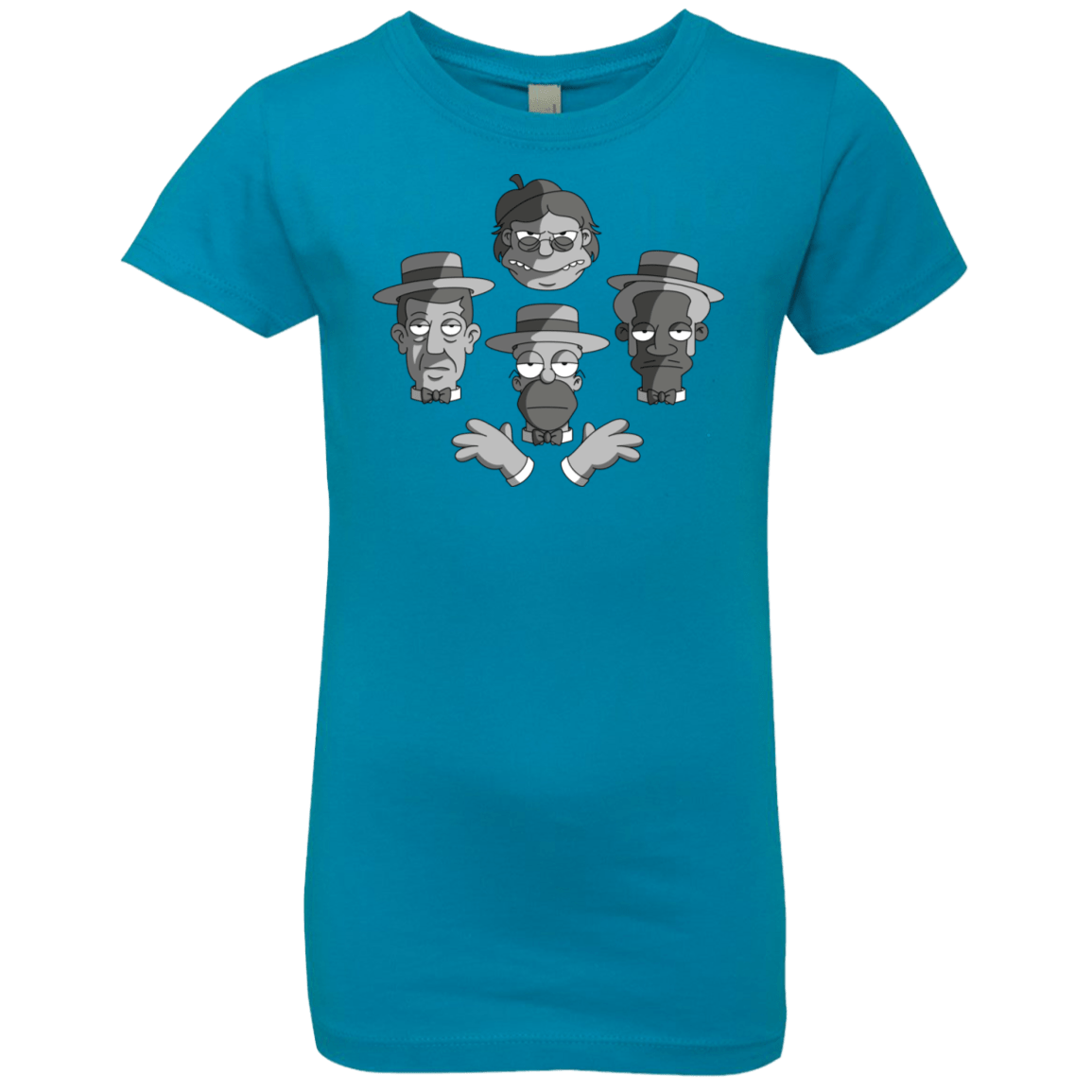 T-Shirts Turquoise / YXS The Besharps Rhapsody Girls Premium T-Shirt