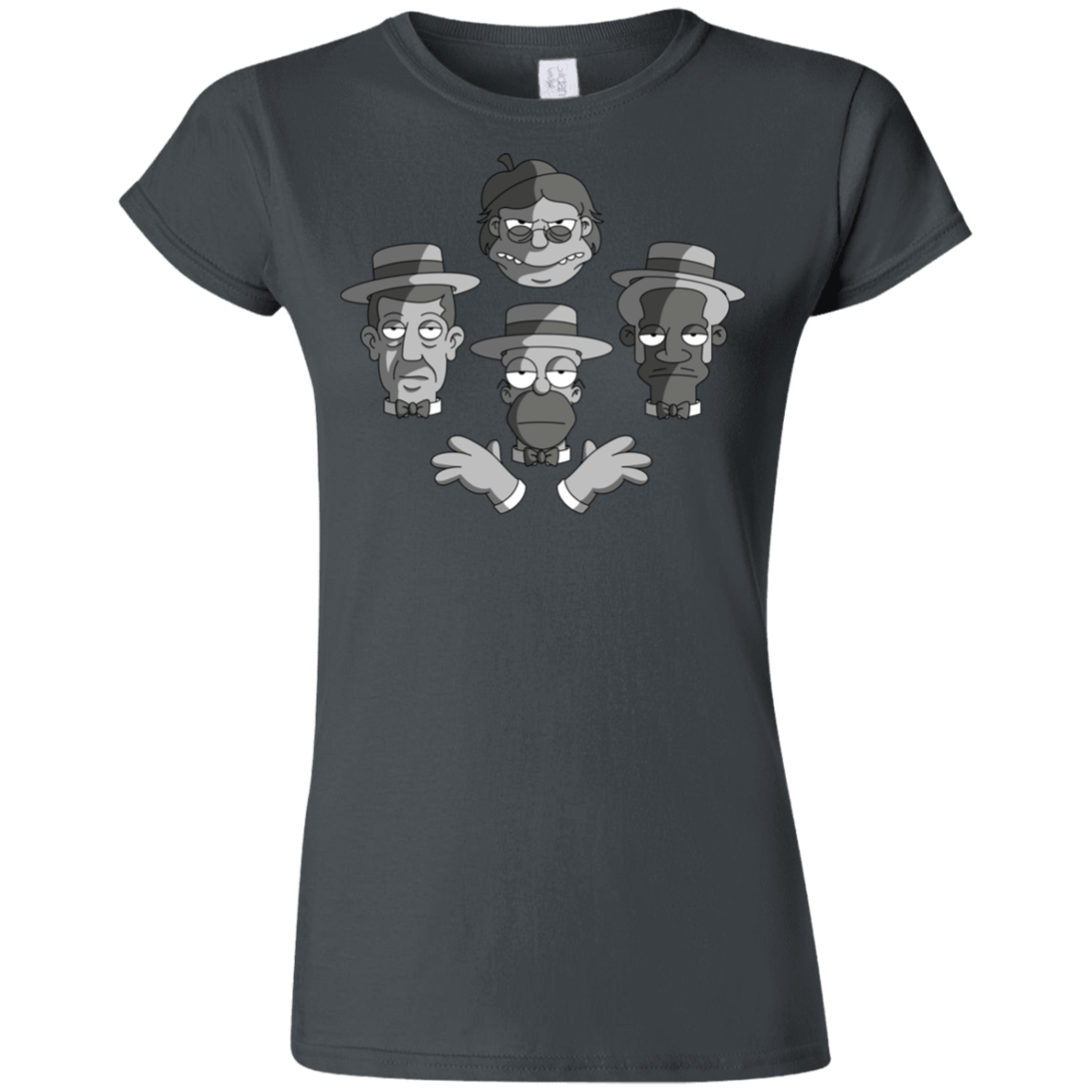 T-Shirts Charcoal / S The Besharps Rhapsody Junior Slimmer-Fit T-Shirt