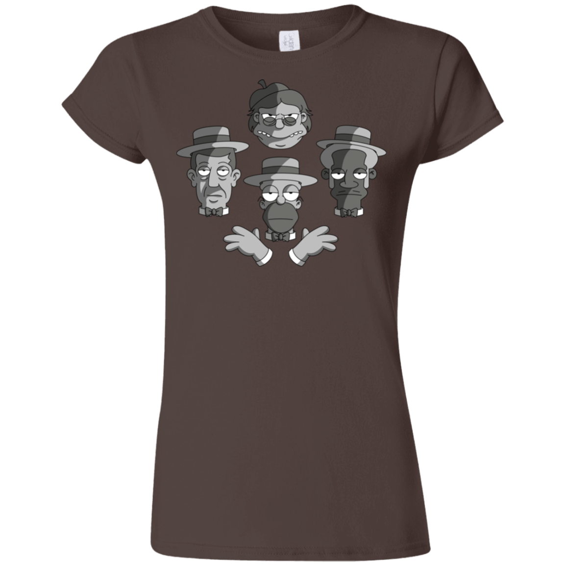 T-Shirts Dark Chocolate / S The Besharps Rhapsody Junior Slimmer-Fit T-Shirt