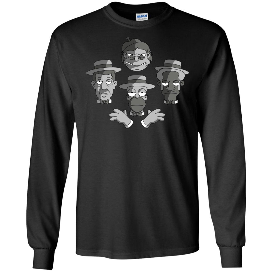 T-Shirts Black / S The Besharps Rhapsody Men's Long Sleeve T-Shirt