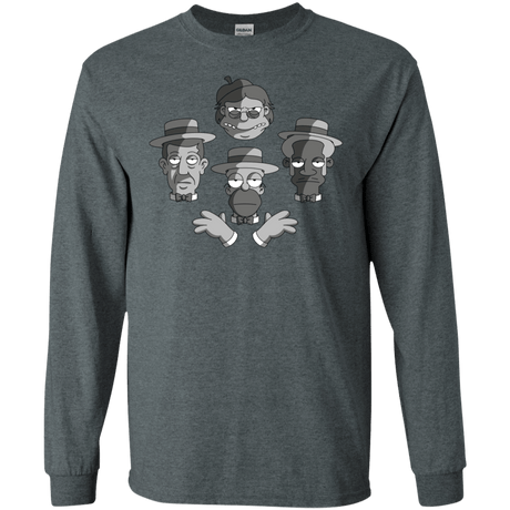 T-Shirts Dark Heather / S The Besharps Rhapsody Men's Long Sleeve T-Shirt