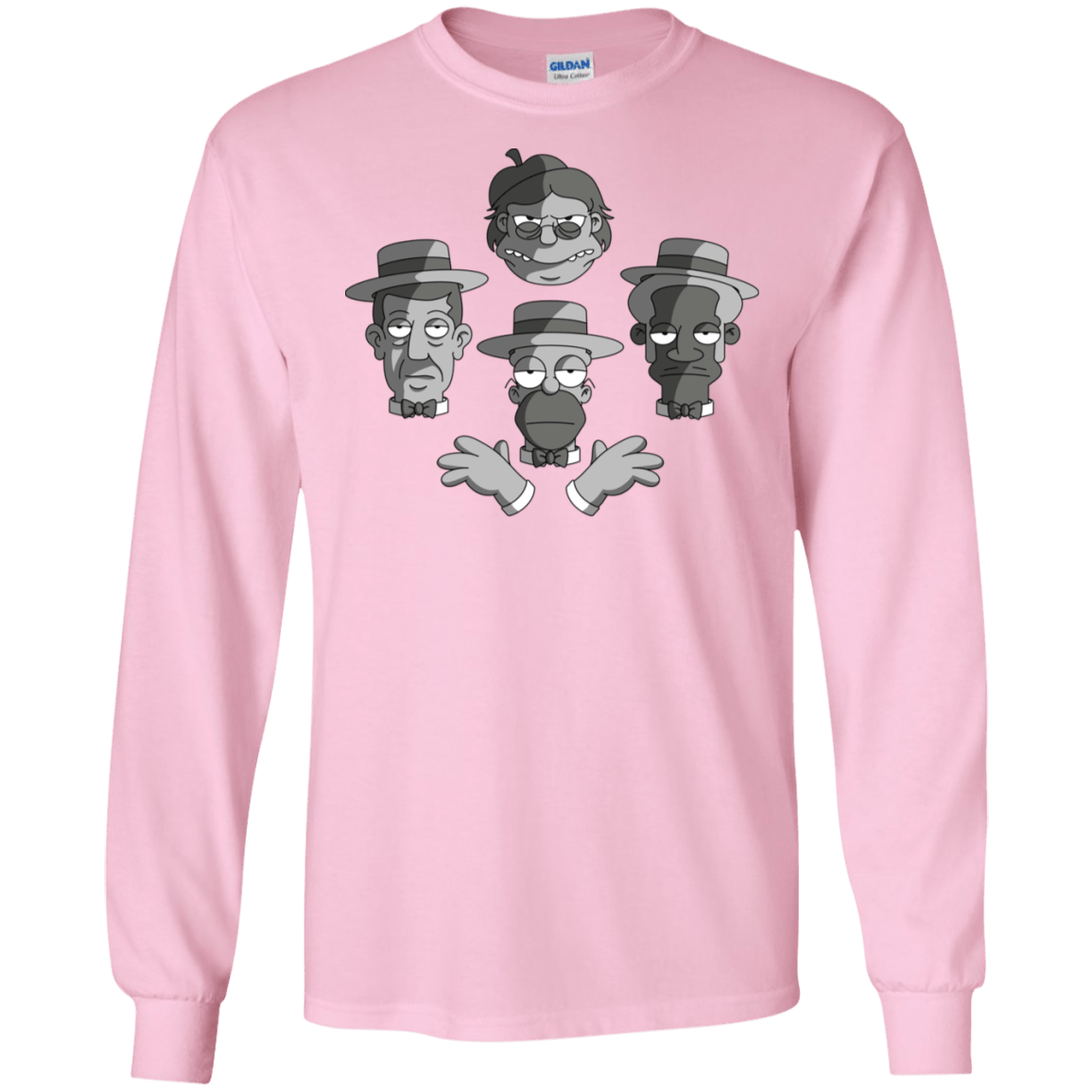 T-Shirts Light Pink / S The Besharps Rhapsody Men's Long Sleeve T-Shirt