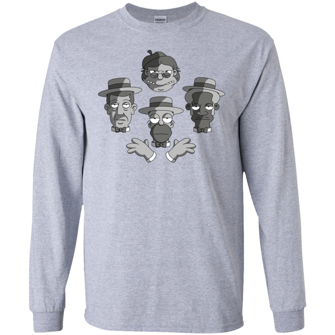 T-Shirts Sport Grey / S The Besharps Rhapsody Men's Long Sleeve T-Shirt