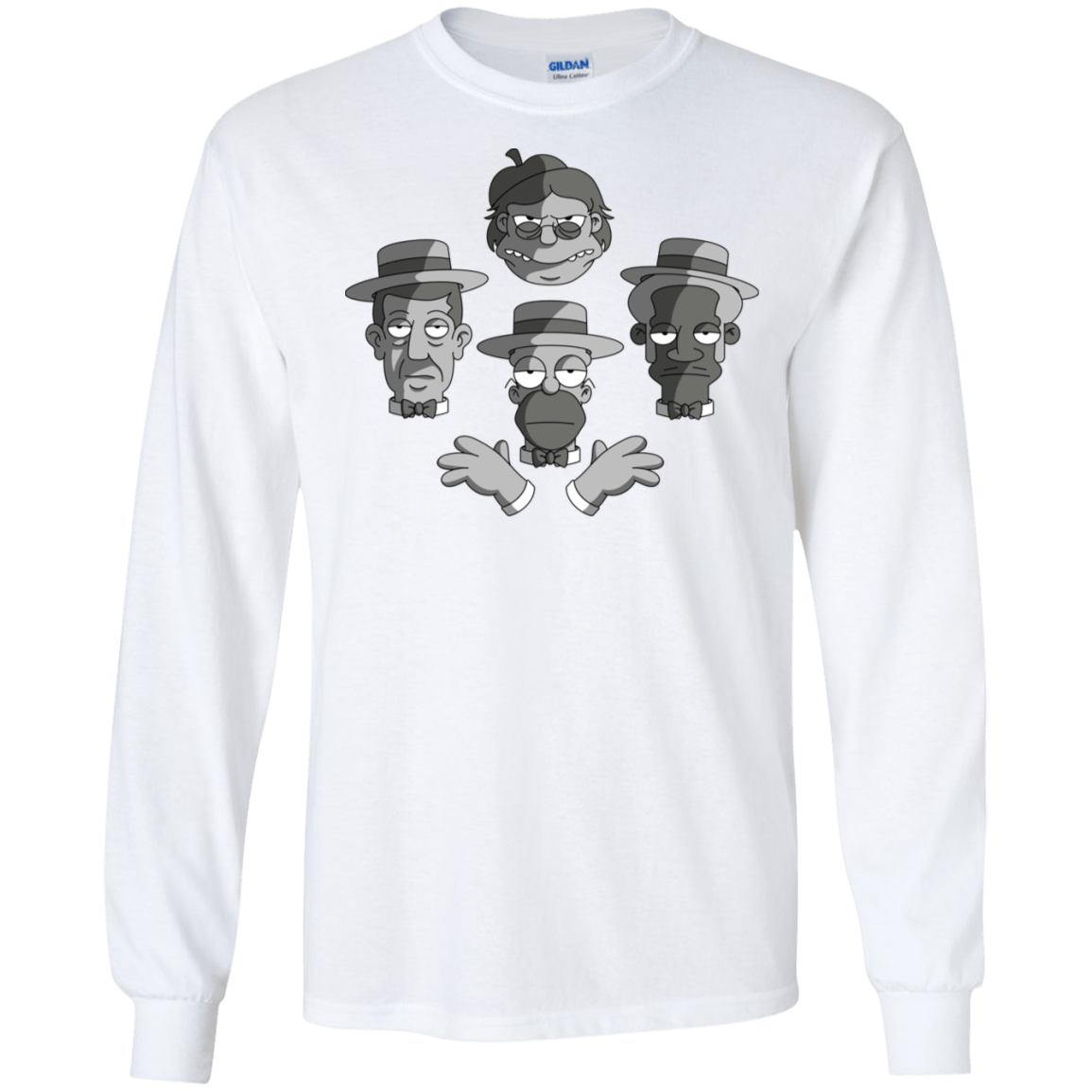 T-Shirts White / S The Besharps Rhapsody Men's Long Sleeve T-Shirt