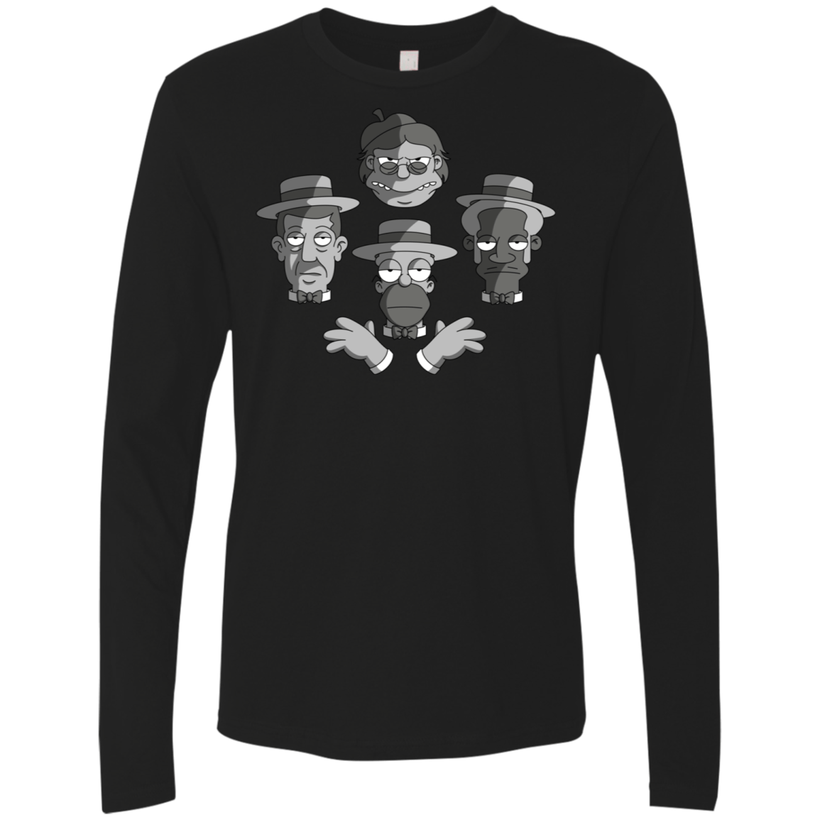 T-Shirts Black / S The Besharps Rhapsody Men's Premium Long Sleeve