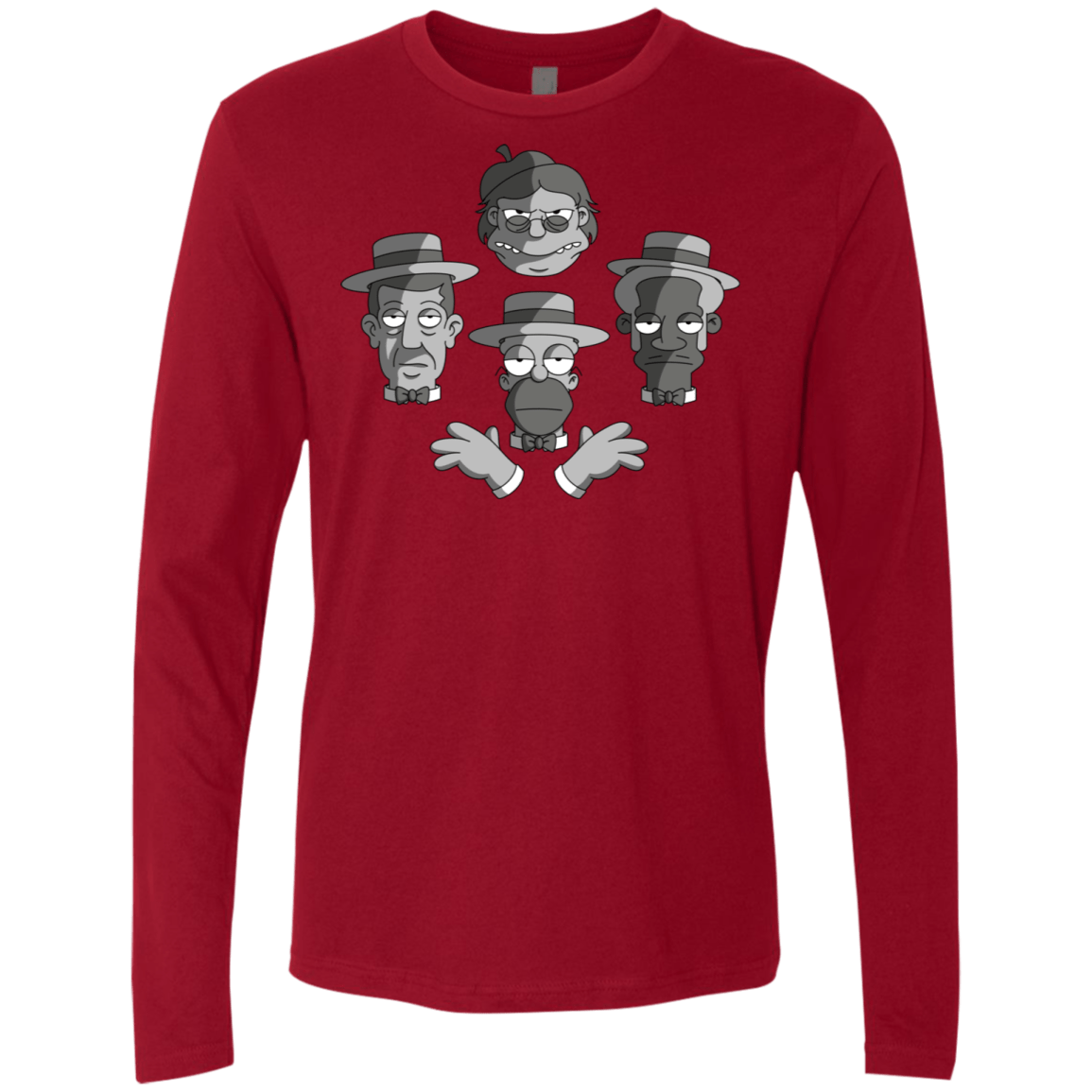 T-Shirts Cardinal / S The Besharps Rhapsody Men's Premium Long Sleeve