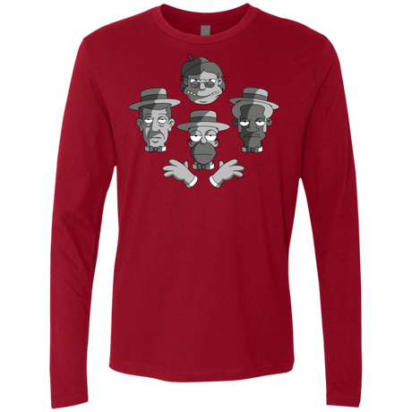 T-Shirts Cardinal / S The Besharps Rhapsody Men's Premium Long Sleeve