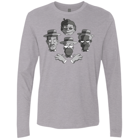 T-Shirts Heather Grey / S The Besharps Rhapsody Men's Premium Long Sleeve