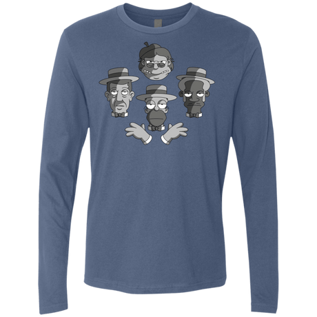 T-Shirts Indigo / S The Besharps Rhapsody Men's Premium Long Sleeve