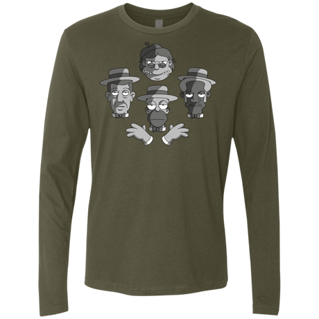 T-Shirts Military Green / S The Besharps Rhapsody Men's Premium Long Sleeve