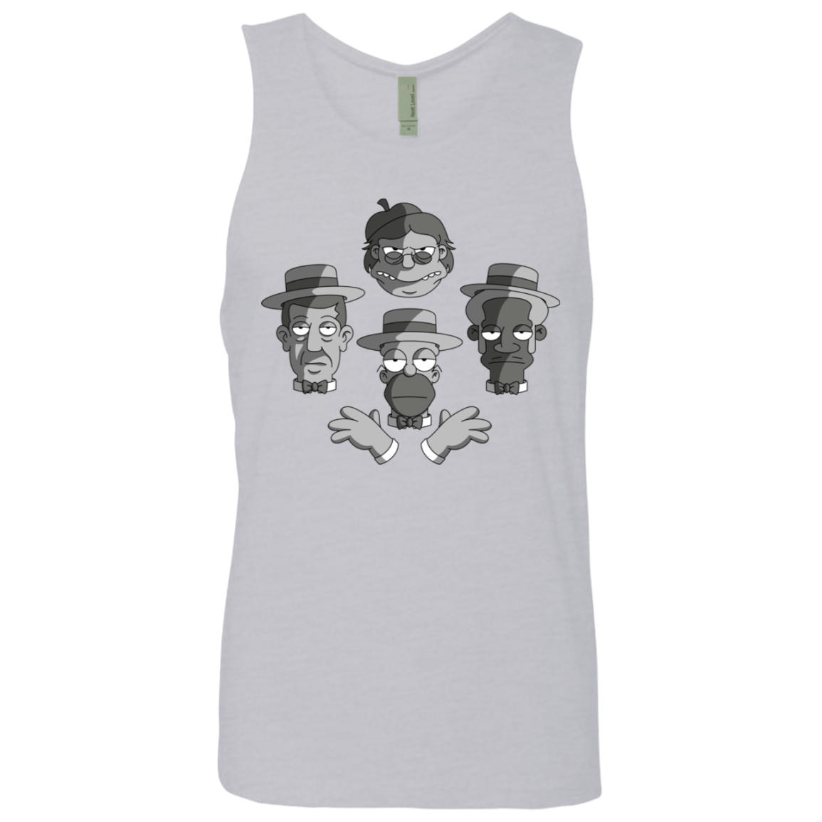 T-Shirts Heather Grey / S The Besharps Rhapsody Men's Premium Tank Top