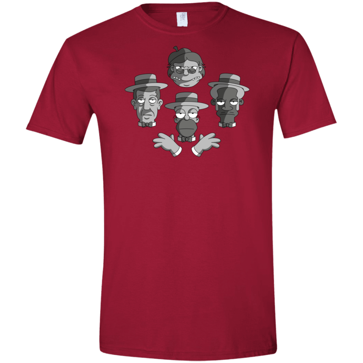 T-Shirts Cardinal Red / S The Besharps Rhapsody Men's Semi-Fitted Softstyle