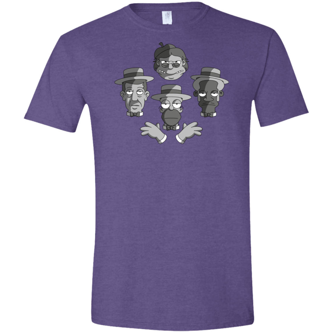 T-Shirts Heather Purple / S The Besharps Rhapsody Men's Semi-Fitted Softstyle