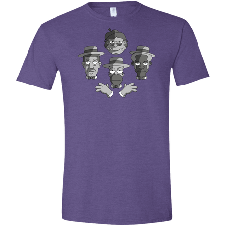 T-Shirts Heather Purple / S The Besharps Rhapsody Men's Semi-Fitted Softstyle