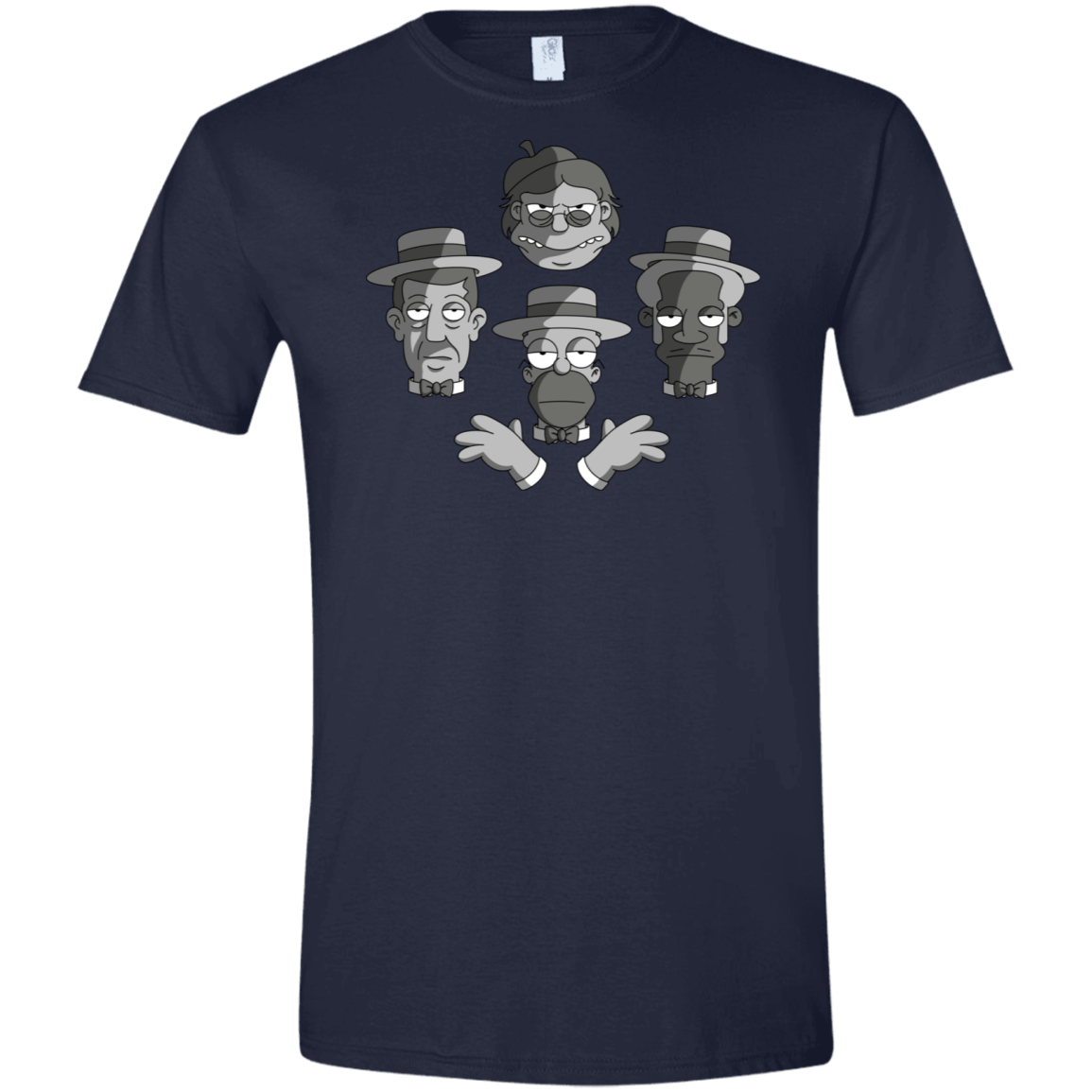 T-Shirts Navy / X-Small The Besharps Rhapsody Men's Semi-Fitted Softstyle