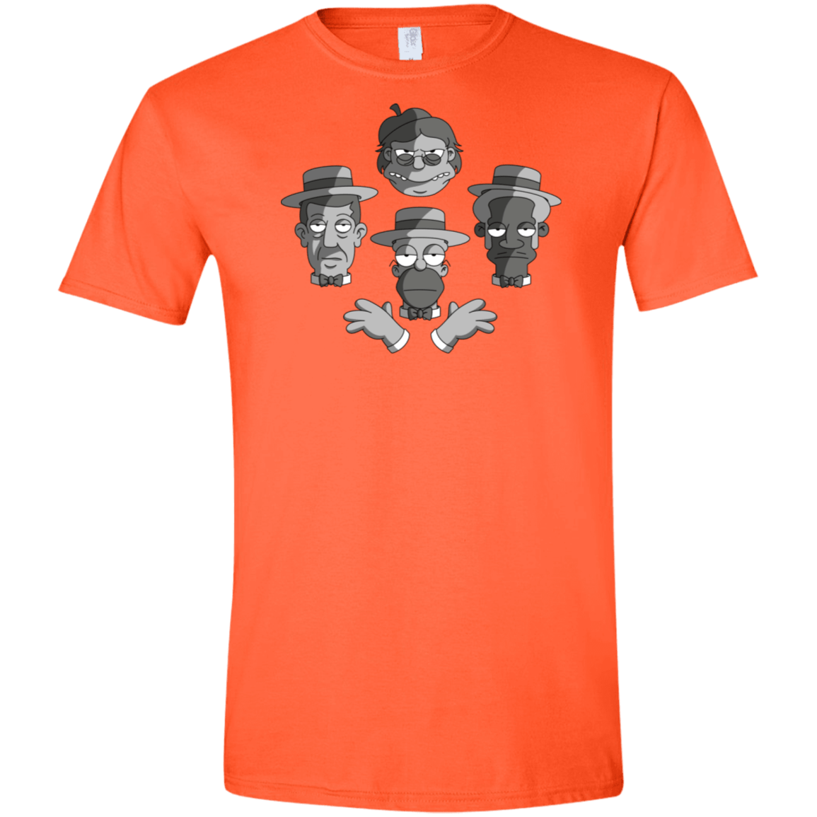 T-Shirts Orange / S The Besharps Rhapsody Men's Semi-Fitted Softstyle