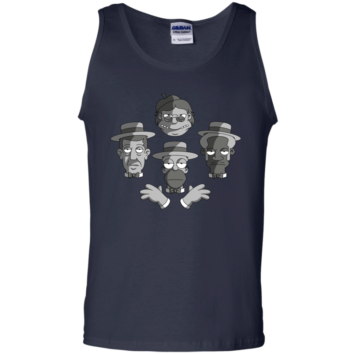 T-Shirts Navy / S The Besharps Rhapsody Men's Tank Top
