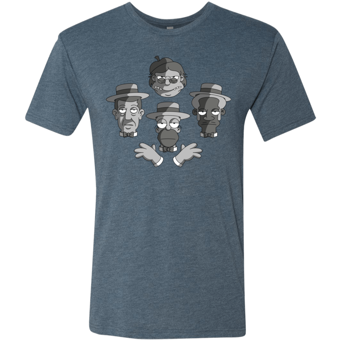 T-Shirts Indigo / S The Besharps Rhapsody Men's Triblend T-Shirt