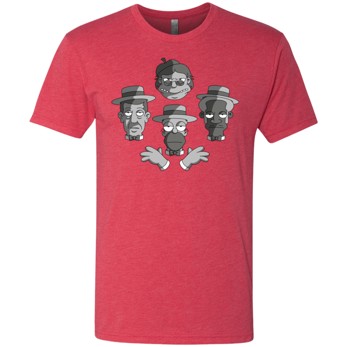 T-Shirts Vintage Red / S The Besharps Rhapsody Men's Triblend T-Shirt