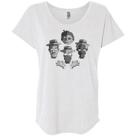 T-Shirts Heather White / X-Small The Besharps Rhapsody Triblend Dolman Sleeve