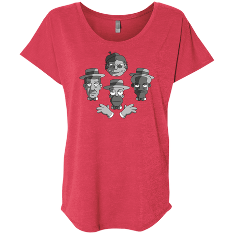 T-Shirts Vintage Red / X-Small The Besharps Rhapsody Triblend Dolman Sleeve