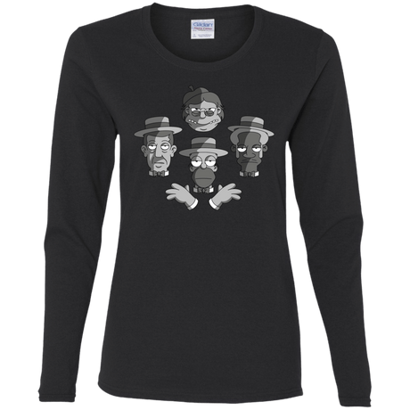 T-Shirts Black / S The Besharps Rhapsody Women's Long Sleeve T-Shirt