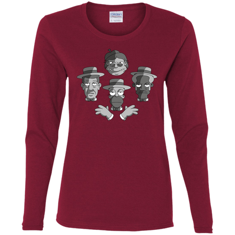 T-Shirts Cardinal / S The Besharps Rhapsody Women's Long Sleeve T-Shirt