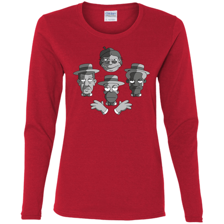 T-Shirts Red / S The Besharps Rhapsody Women's Long Sleeve T-Shirt