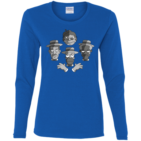 T-Shirts Royal / S The Besharps Rhapsody Women's Long Sleeve T-Shirt