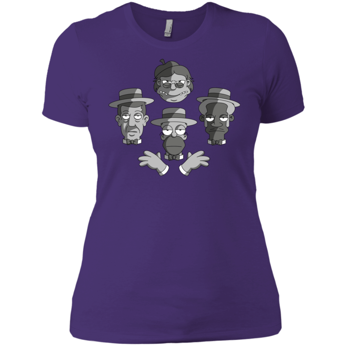 T-Shirts Purple Rush/ / X-Small The Besharps Rhapsody Women's Premium T-Shirt