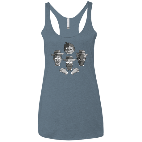 T-Shirts Indigo / X-Small The Besharps Rhapsody Women's Triblend Racerback Tank
