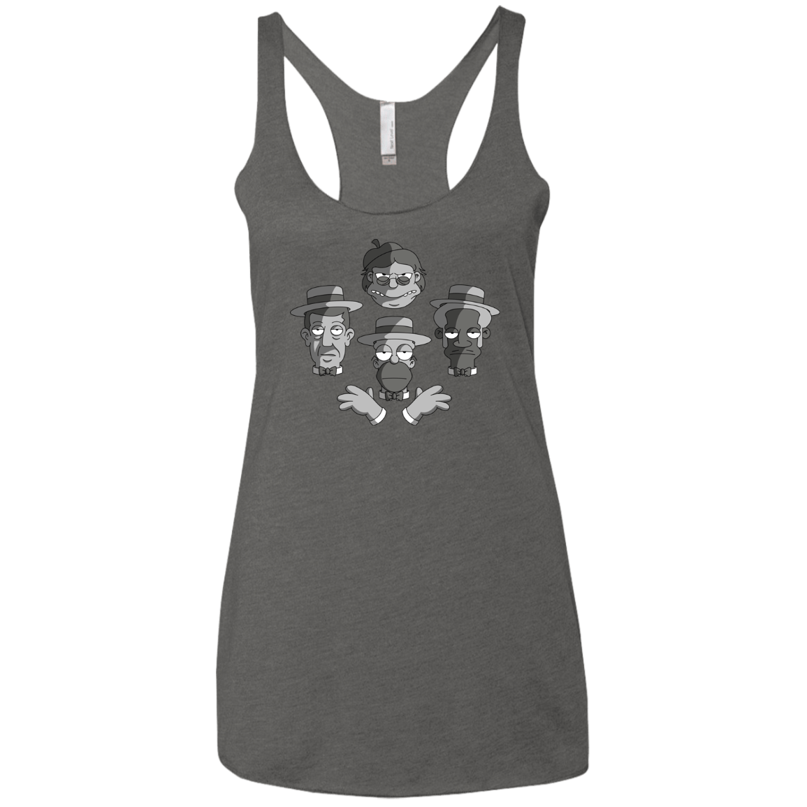 T-Shirts Premium Heather / X-Small The Besharps Rhapsody Women's Triblend Racerback Tank