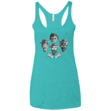 T-Shirts Tahiti Blue / X-Small The Besharps Rhapsody Women's Triblend Racerback Tank