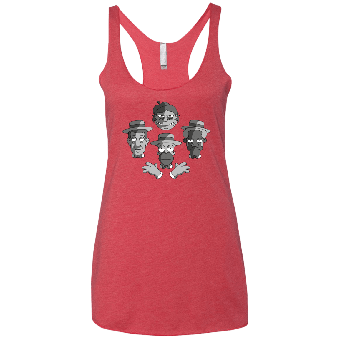 T-Shirts Vintage Red / X-Small The Besharps Rhapsody Women's Triblend Racerback Tank
