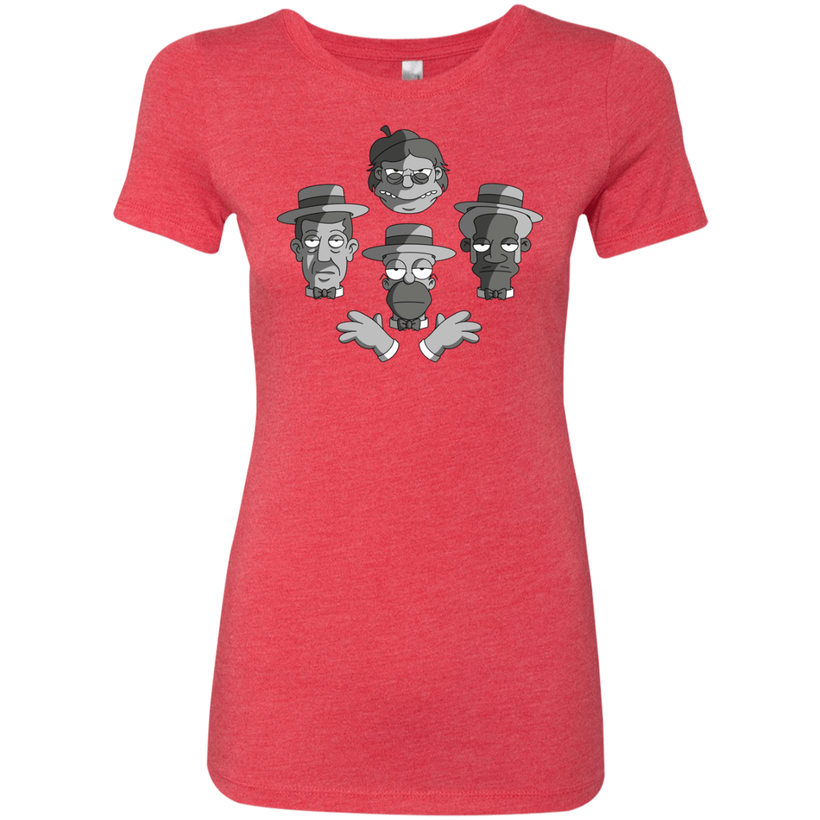T-Shirts Vintage Red / S The Besharps Rhapsody Women's Triblend T-Shirt