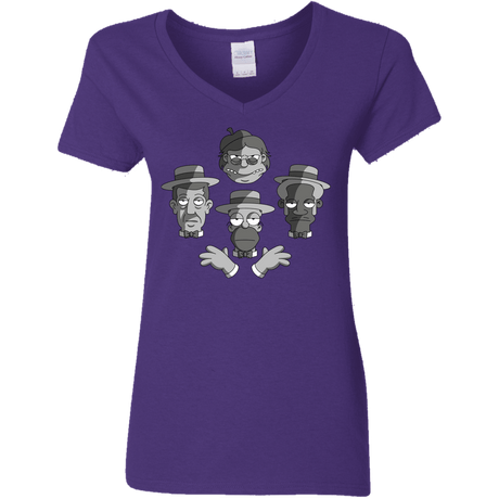 T-Shirts Purple / S The Besharps Rhapsody Women's V-Neck T-Shirt