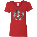 T-Shirts Red / S The Besharps Rhapsody Women's V-Neck T-Shirt