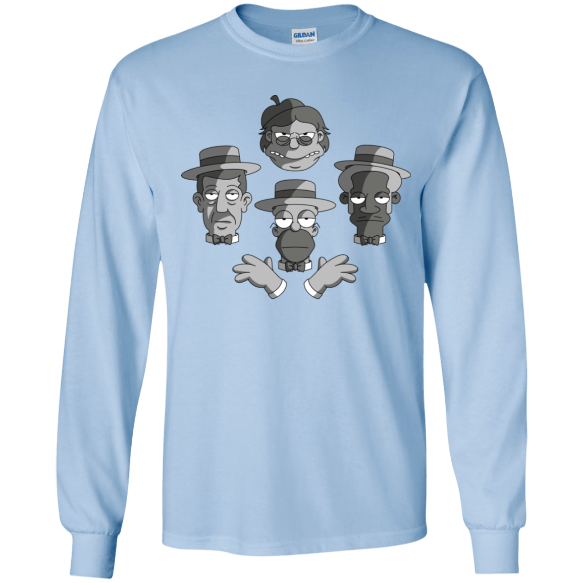 T-Shirts Light Blue / YS The Besharps Rhapsody Youth Long Sleeve T-Shirt
